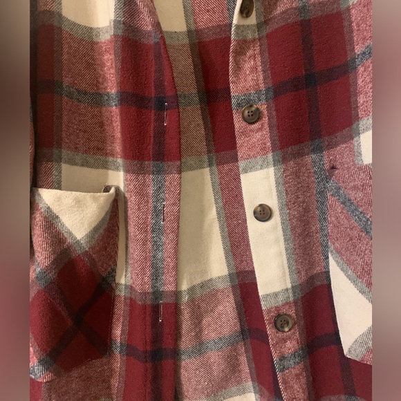 Maroon Shacket - Picture 2 of 3